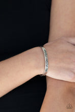 Load image into Gallery viewer, Be the change- silver cuff