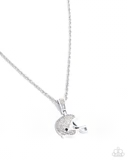 Load image into Gallery viewer, Helmet Headline - White Necklace
