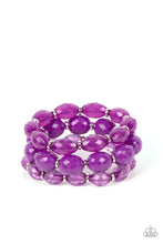 Load image into Gallery viewer, Tropical Hideaway - Purple 2 pc set
