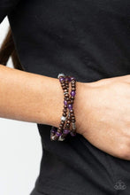 Load image into Gallery viewer, Woodsy Walkabout - Purple Bracelet
