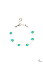 Load image into Gallery viewer, Camp Flower Power - Blue Bracelet
