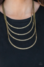 Load image into Gallery viewer, Paparazzi It Will Be Over MOON - Brass
