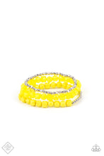 Load image into Gallery viewer, Vacay Vagabond - Yellow Bracelet
